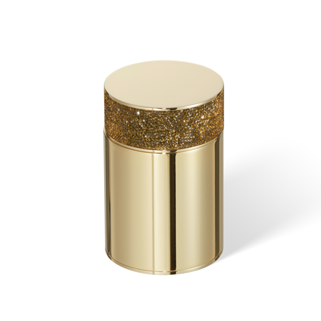 Decor Walther Rocks BMD 1 Dose Gold matt 24 Karat Swarovski