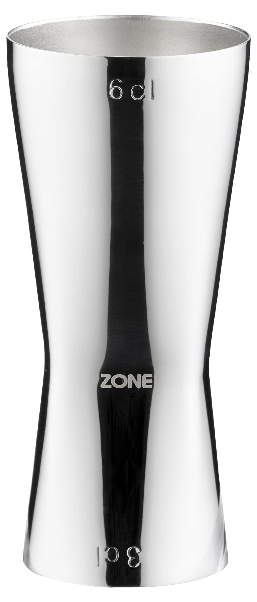Zone Denmark Rocks Jigger Barmaß Edelstahl 2,5/5 cl Schwarz