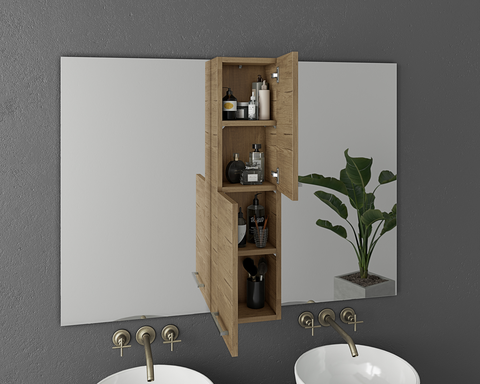 DROP Martinidis Luxus 120 PL Waschtischunterschrank Holz 120 cm