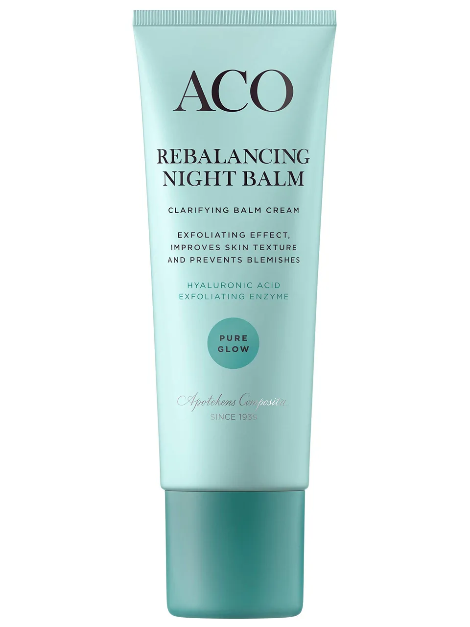 ACO Pure Glow Night Balm Nachtcreme 50 ml Mischhaut