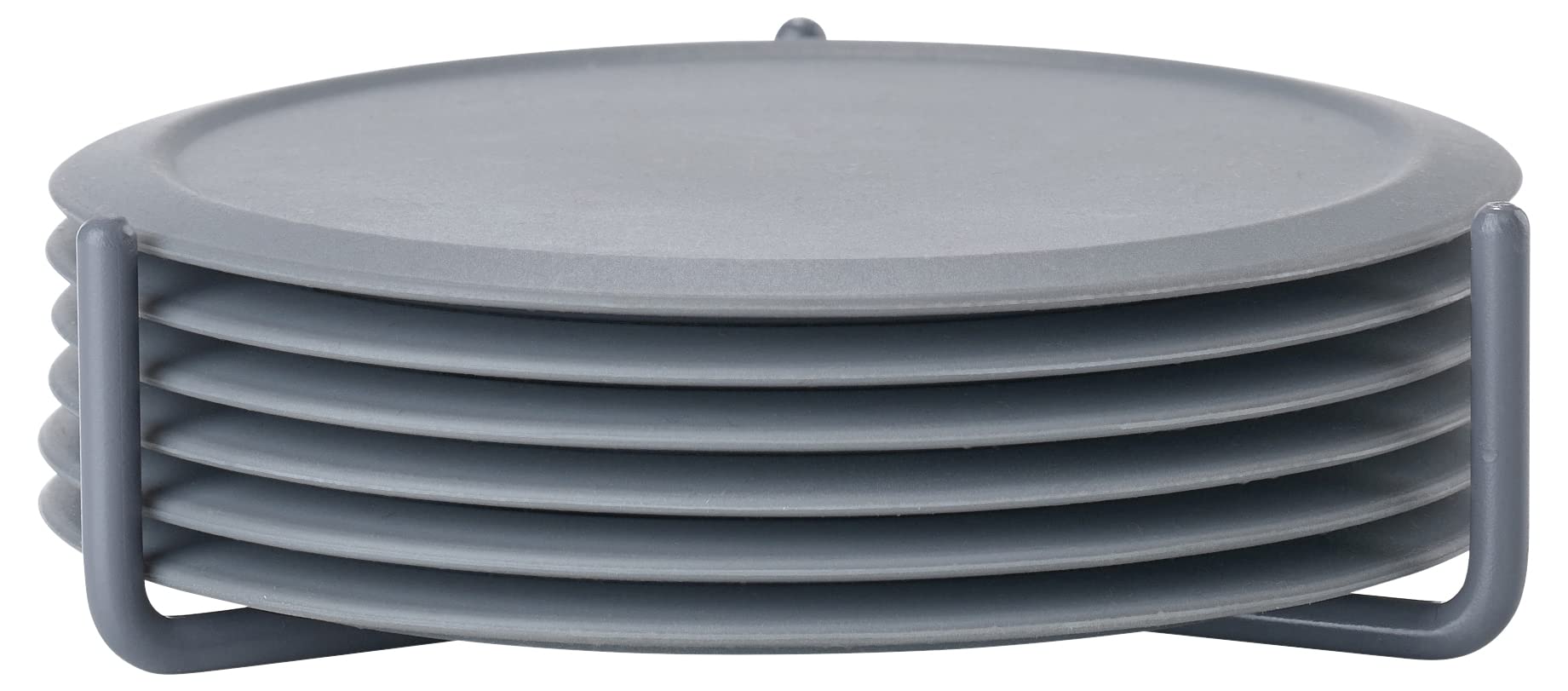 Zone Denmark Singles Glasuntersetzer Silikon Cool Grey 6er