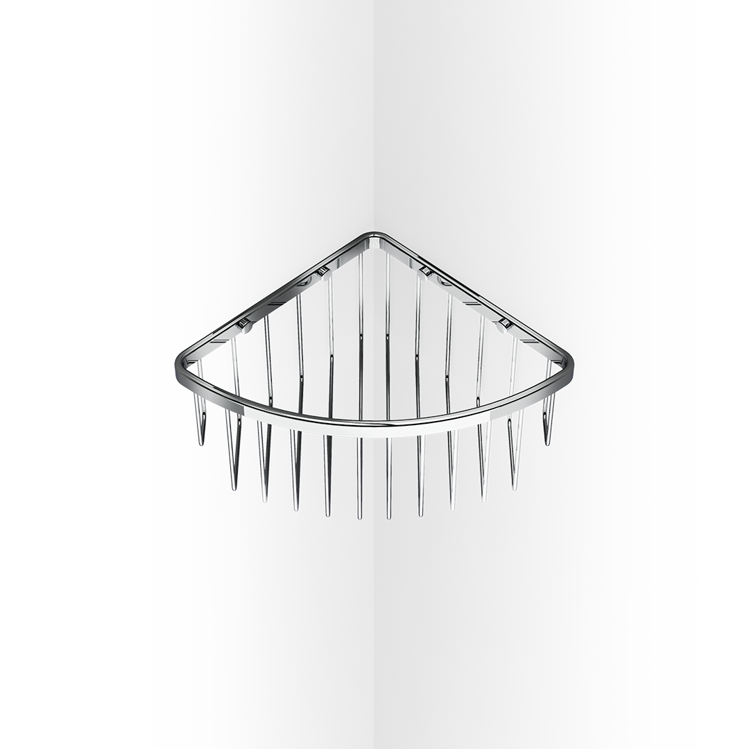 Decor Walther Classic DW 229 Eckduschkorb 27 cm Chrom