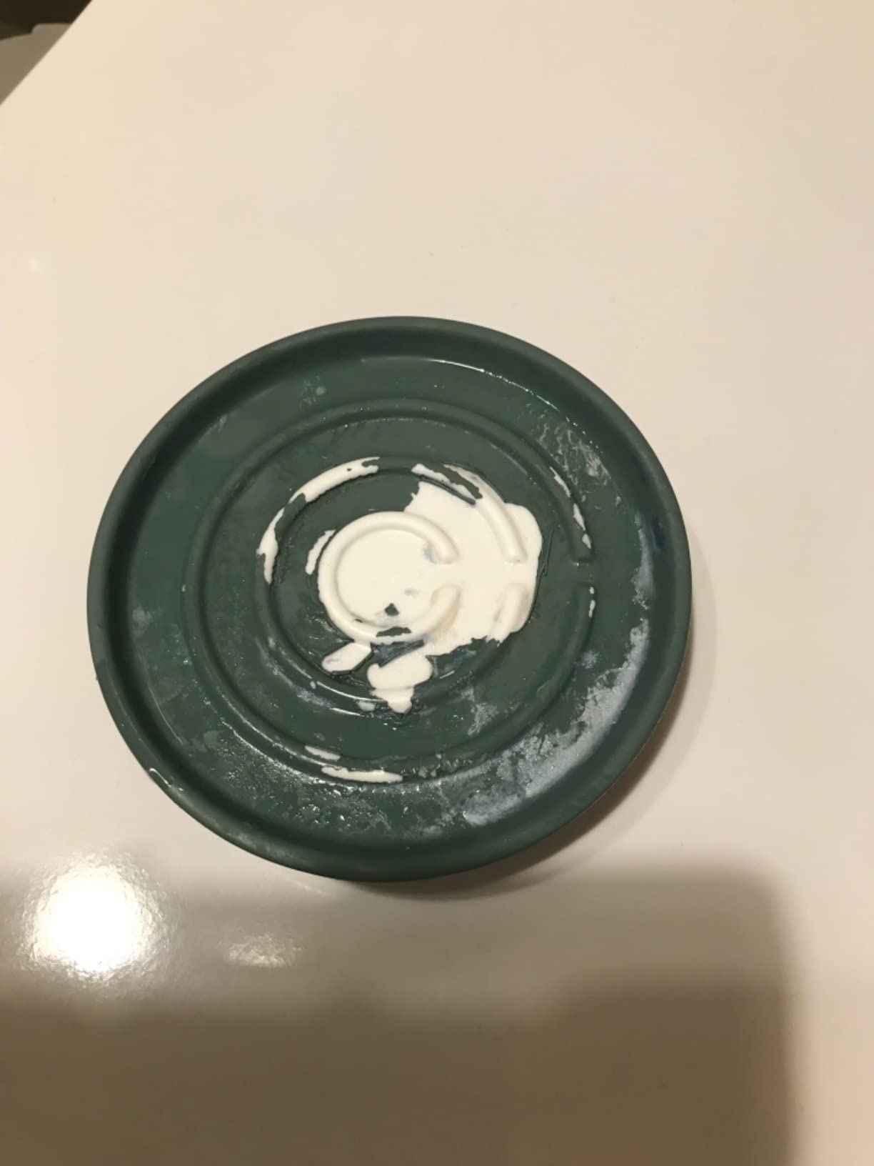 Zone Denmark Nova Seifenschale Olive Green Porzellan 11 cm