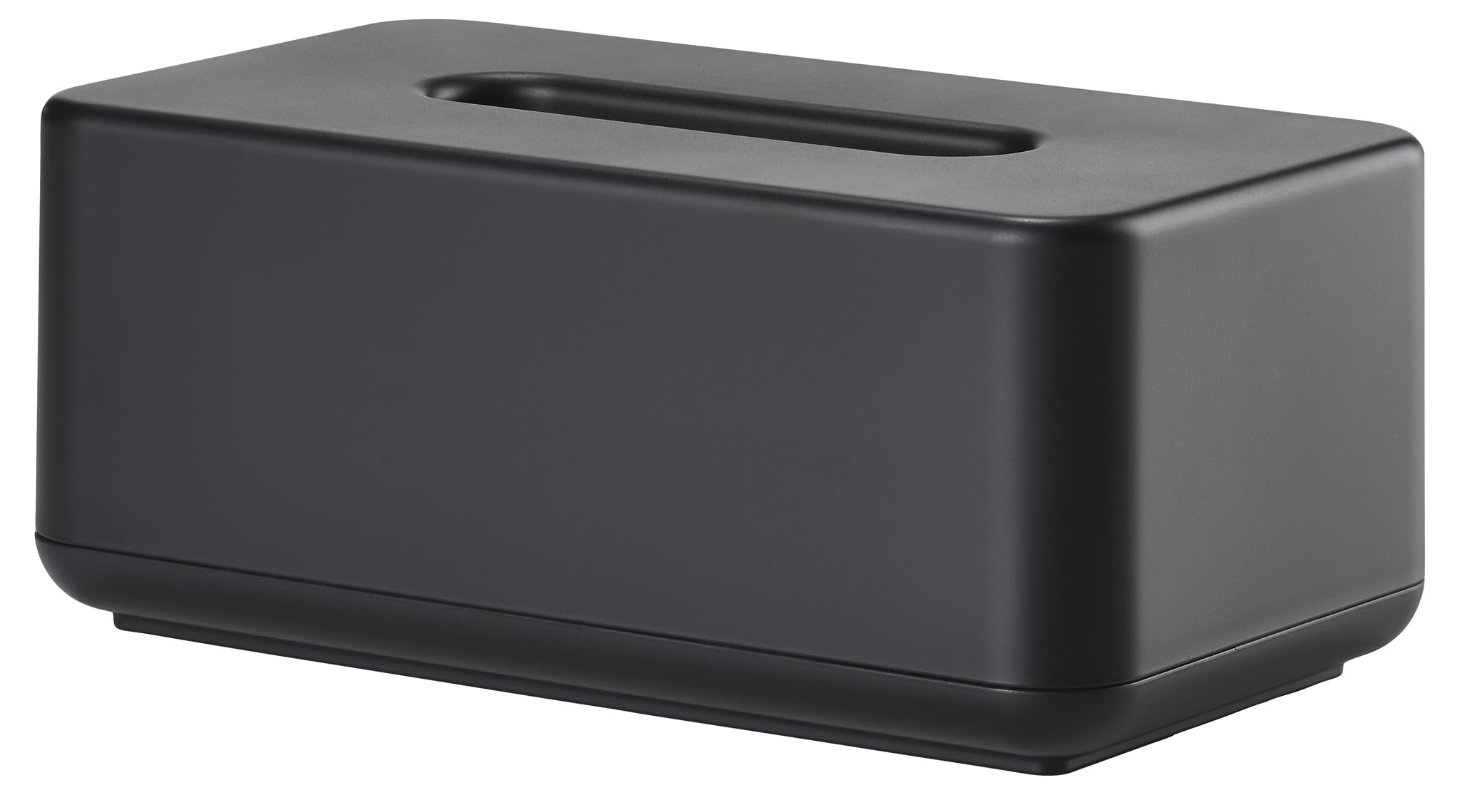 Zone Denmark UME Taschentuchbox 13x13cm Schwarz Kunststoff