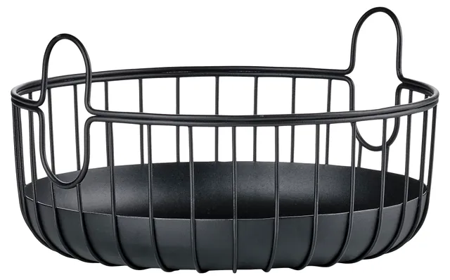 Zone Denmark Inu Aufbewahrungskorb 22 cm Schwarz Metall