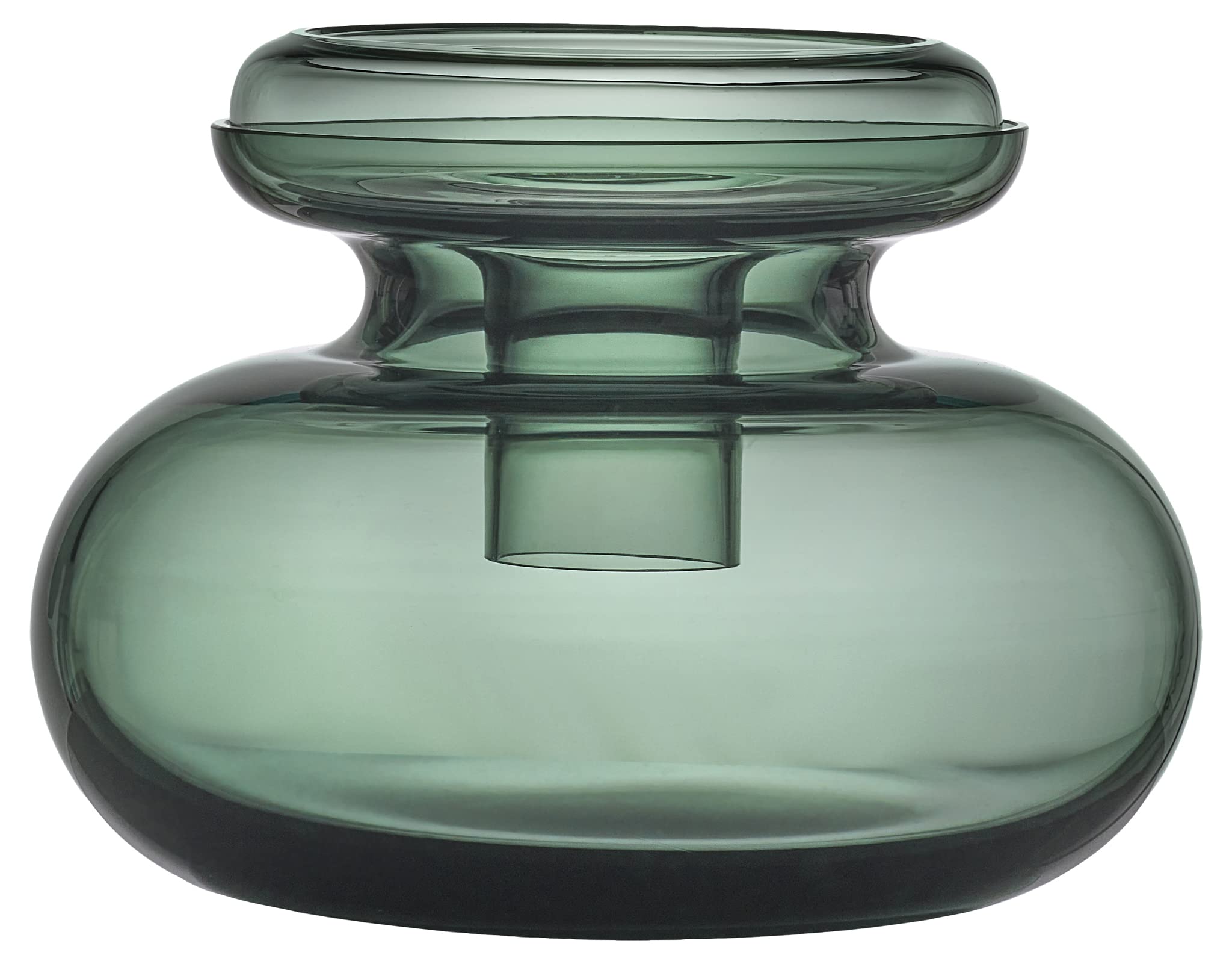 Zone Denmark Inu Vase Moosgrün 25 cm Mundgeblasen 2-tlg.