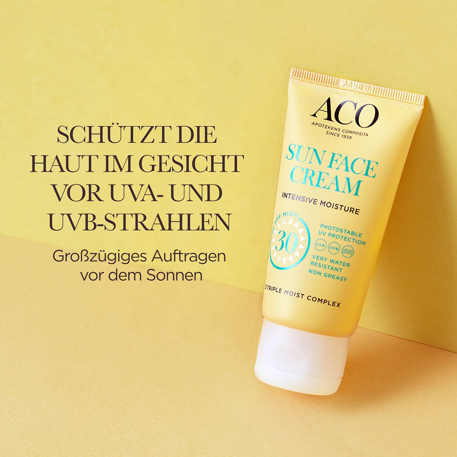 ACO Sun Face Cream LSF 30 Sonnencreme 50 ml parfümfrei