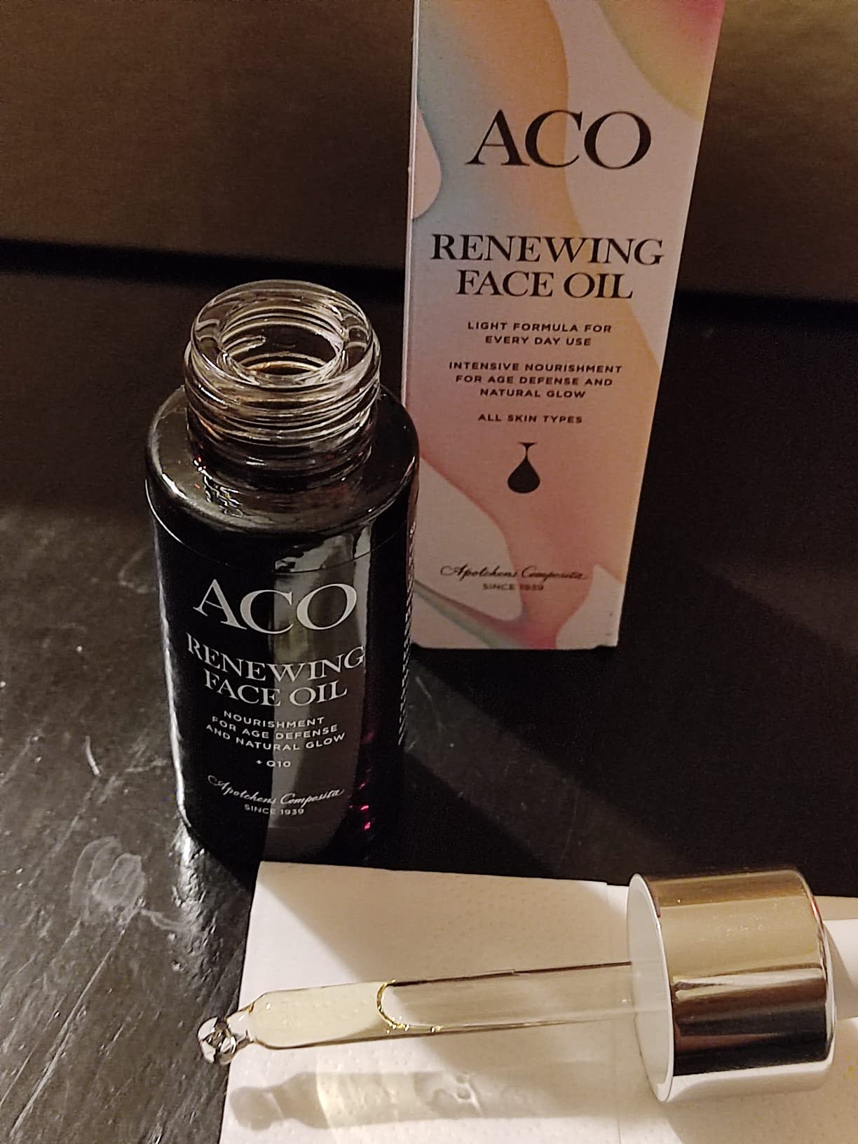 ACO Purifying Renewing Face Oil Gesichtsöl 30 ml mit Q10
