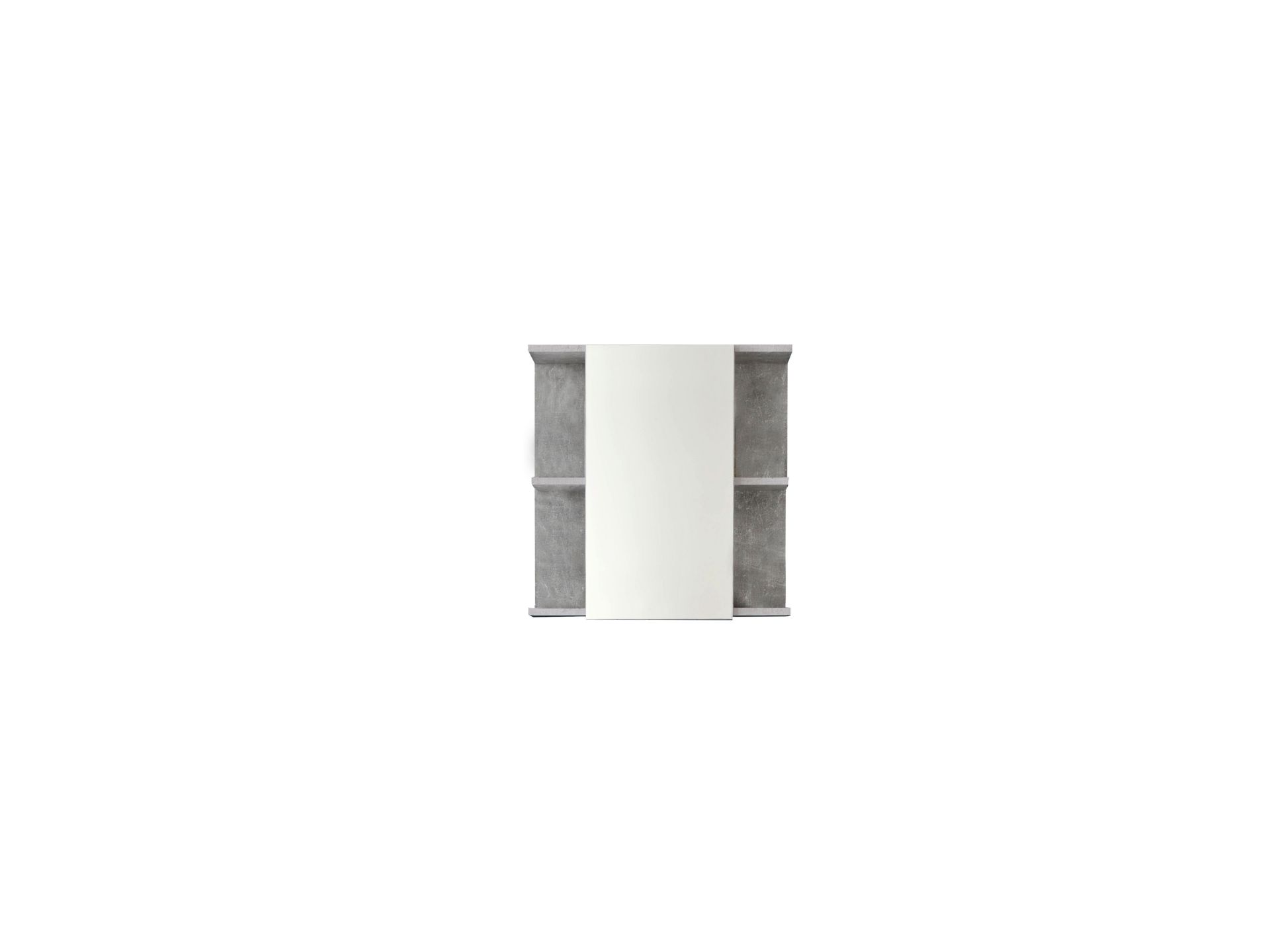 trendteam Nano Spiegelschrank grau Beton Stone