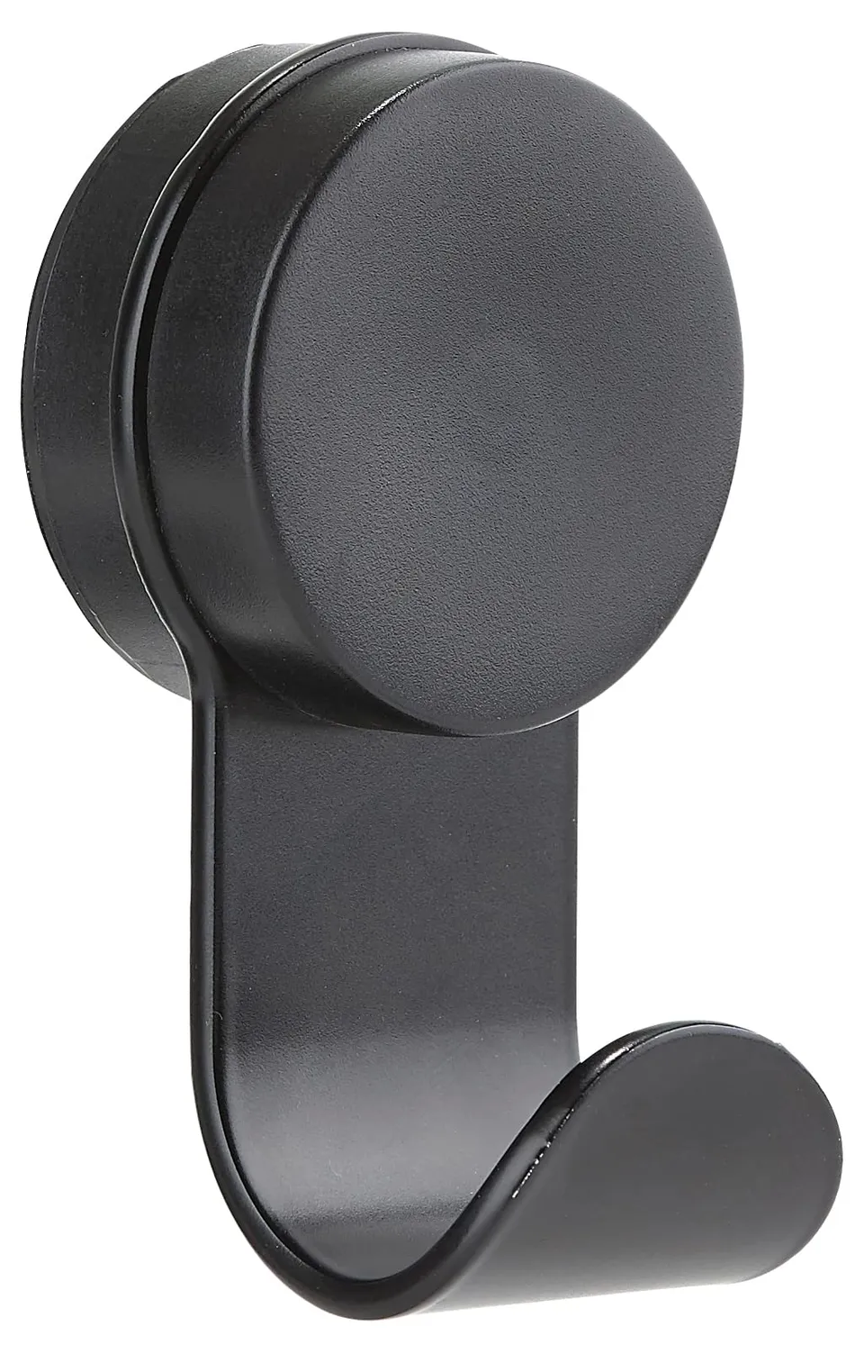 Zone Denmark Puck Wandhaken Schwarz 5,8x14 cm