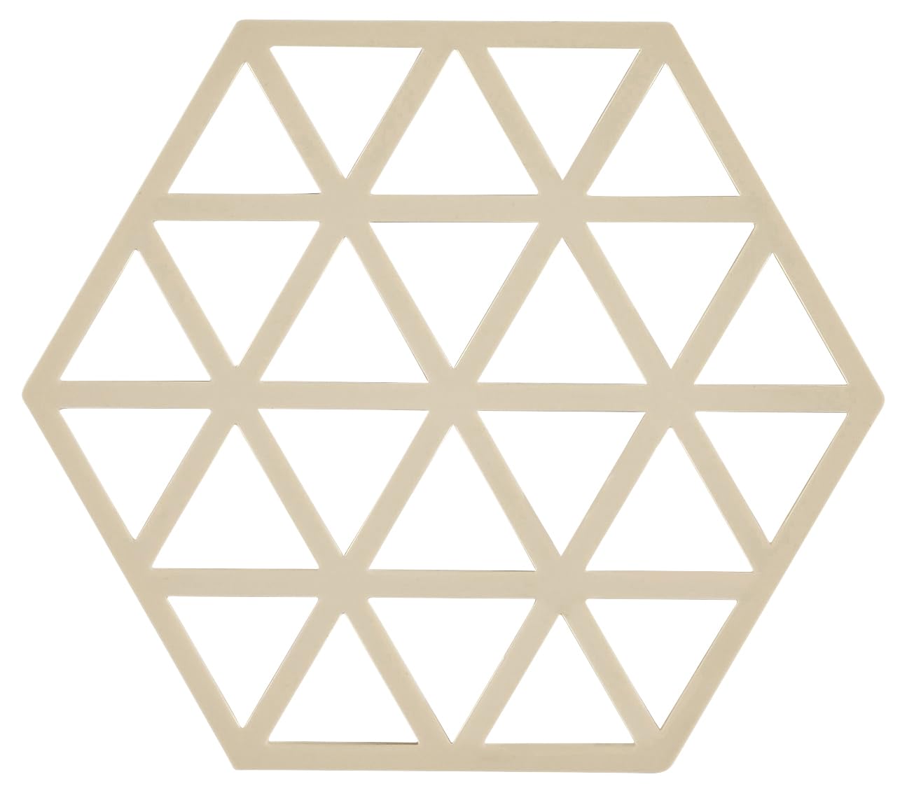 Zone Denmark Triangles Topfuntersetzer Silikon Birke 16x14