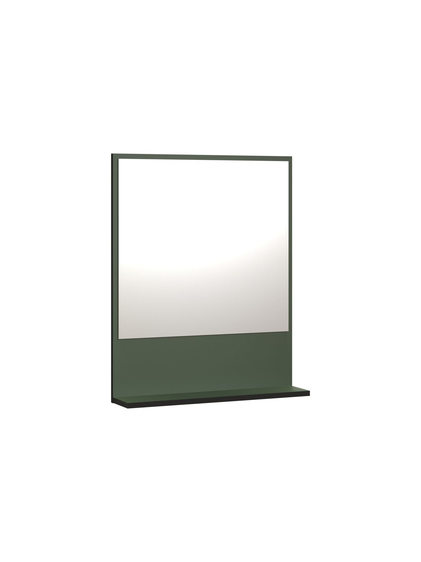 trendteam PureBliss Wandspiegel mit Ablage grün