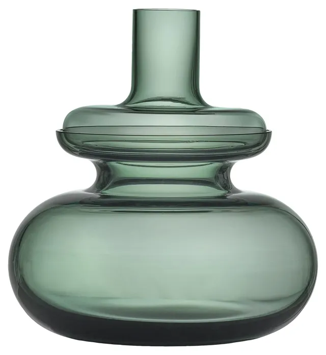 Zone Denmark Inu Vase Moosgrün 25 cm Mundgeblasen 2-tlg.