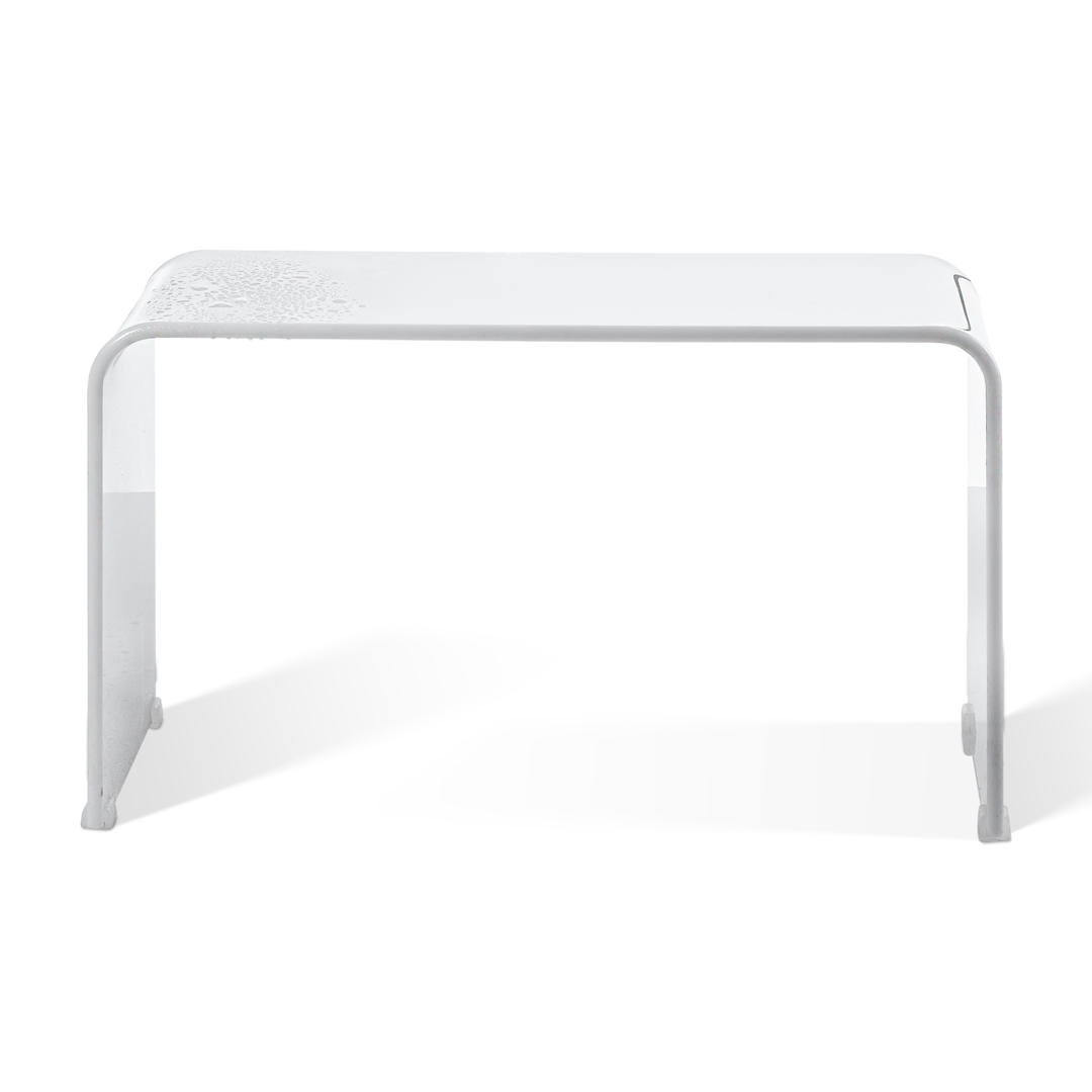 Decor Walther Classic DW 80 Duschhocker Weiß Hochglanz 80 cm