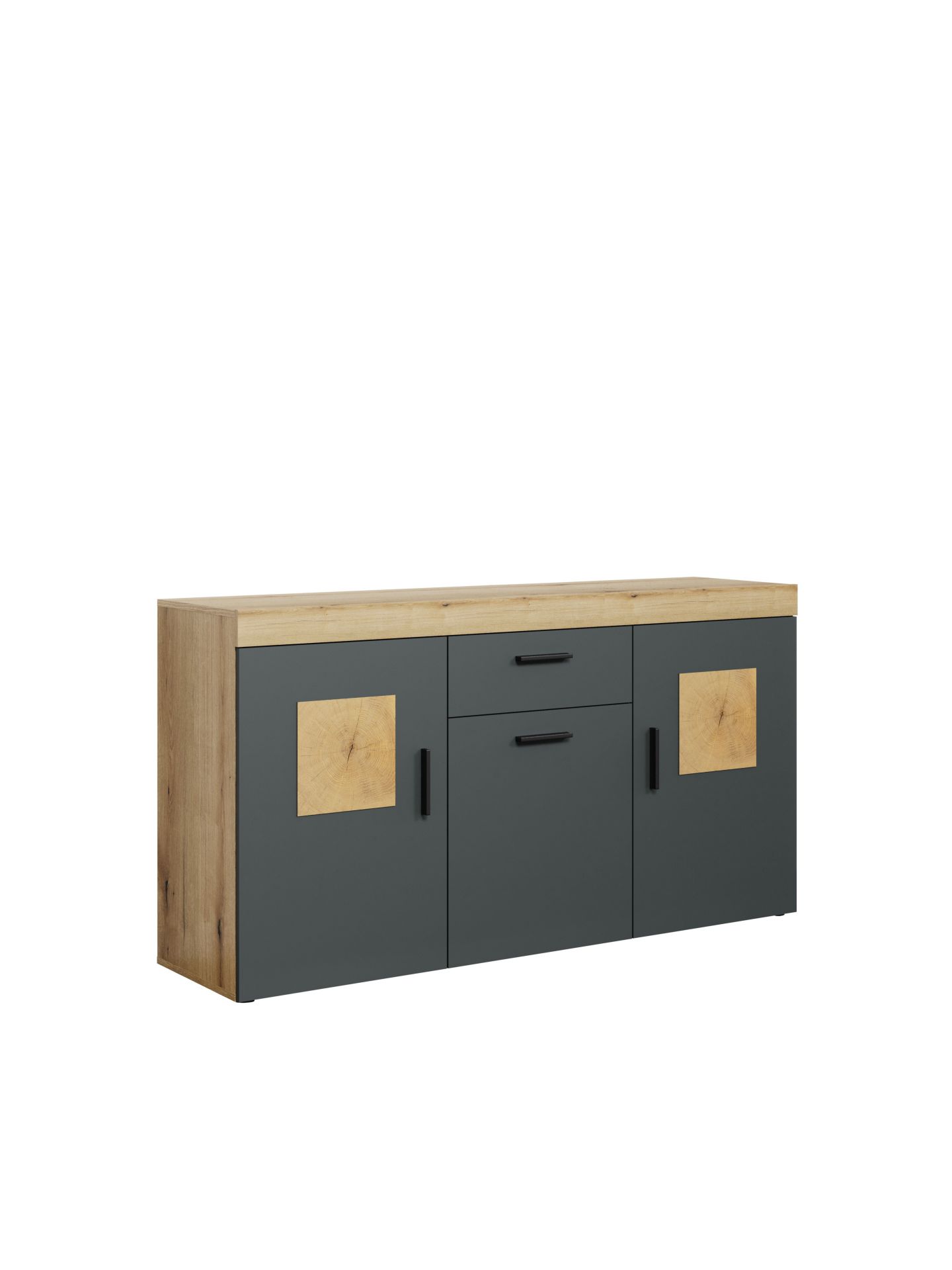 trendteam Tyler Sideboard Evoke Eiche anthrazit