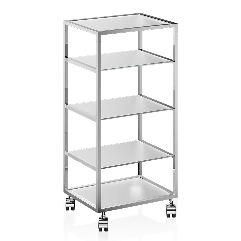 Decor Walther Classic RW 2 Rollschrank Chrom Glas Matt