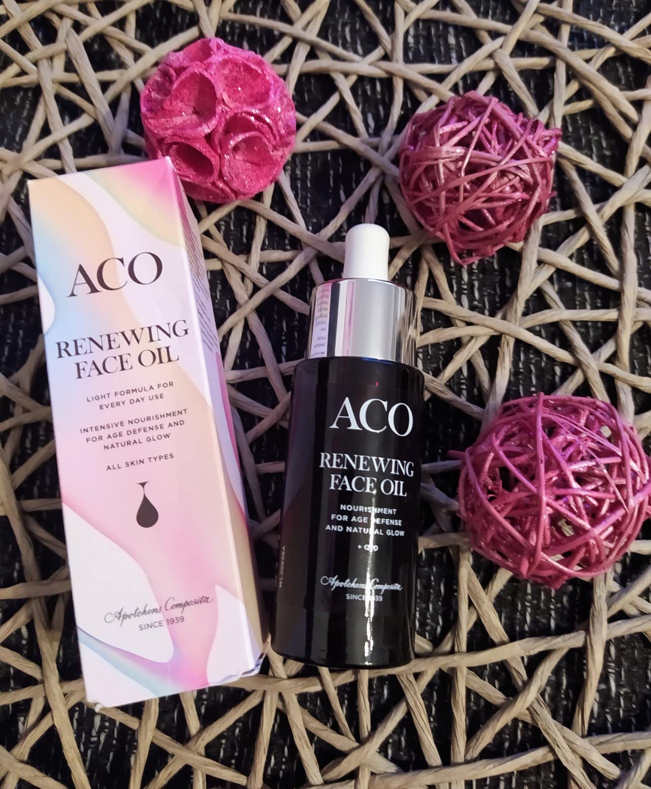 ACO Purifying Renewing Face Oil Gesichtsöl 30 ml mit Q10