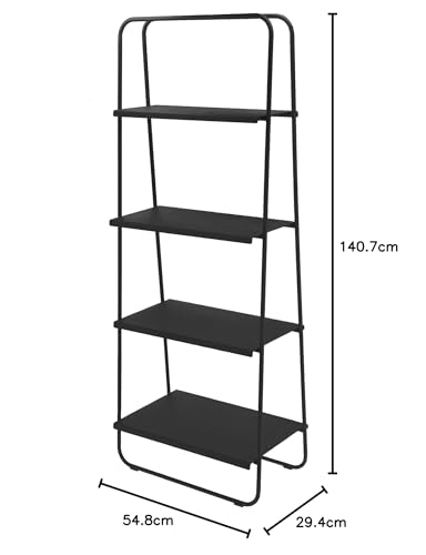 Zone Denmark A-Collection Bücherregal 140cm Schwarz Stahl