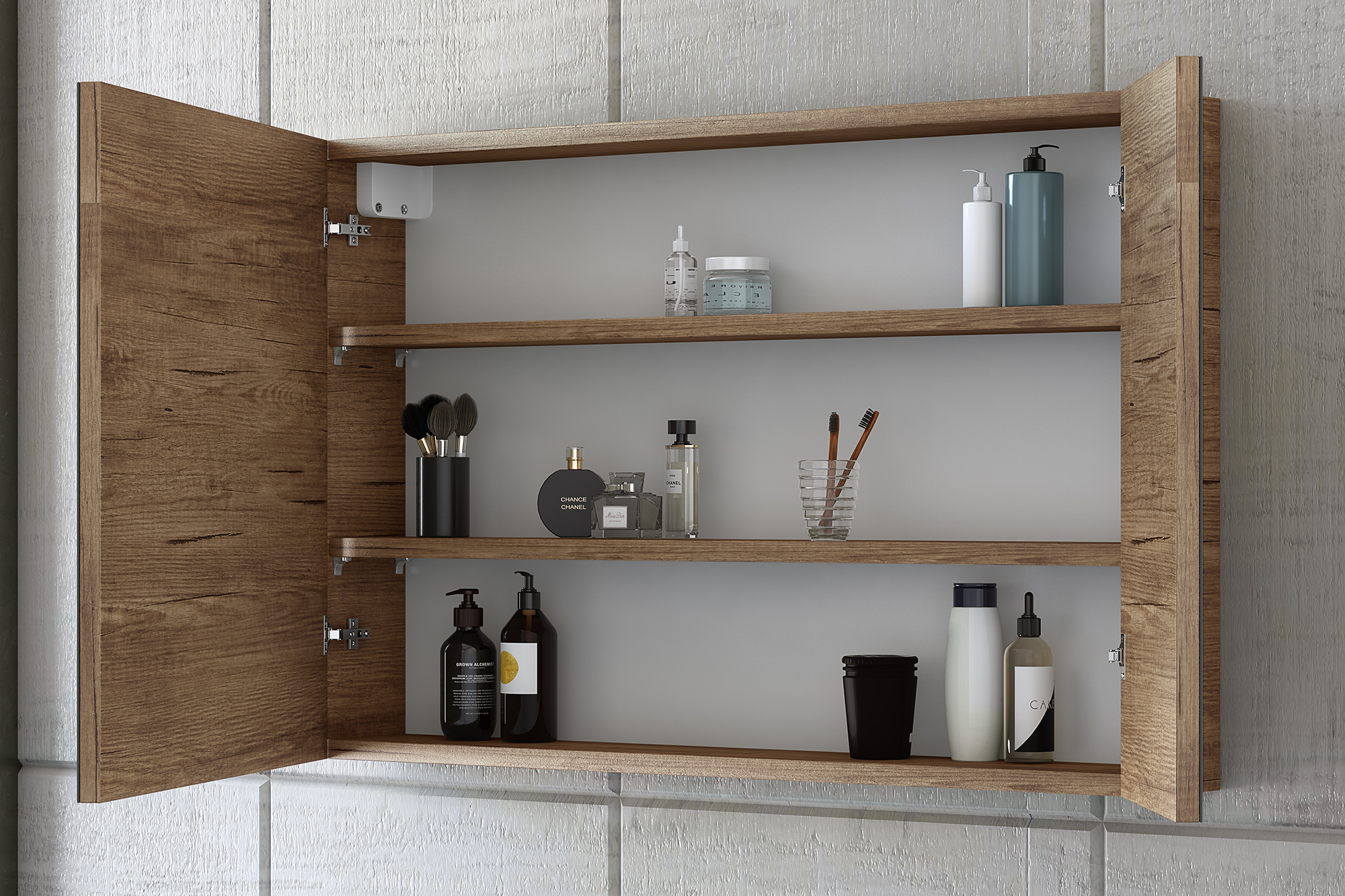 DROP Martinidis Luxus 85 PL Wood Badmöbel 85 cm