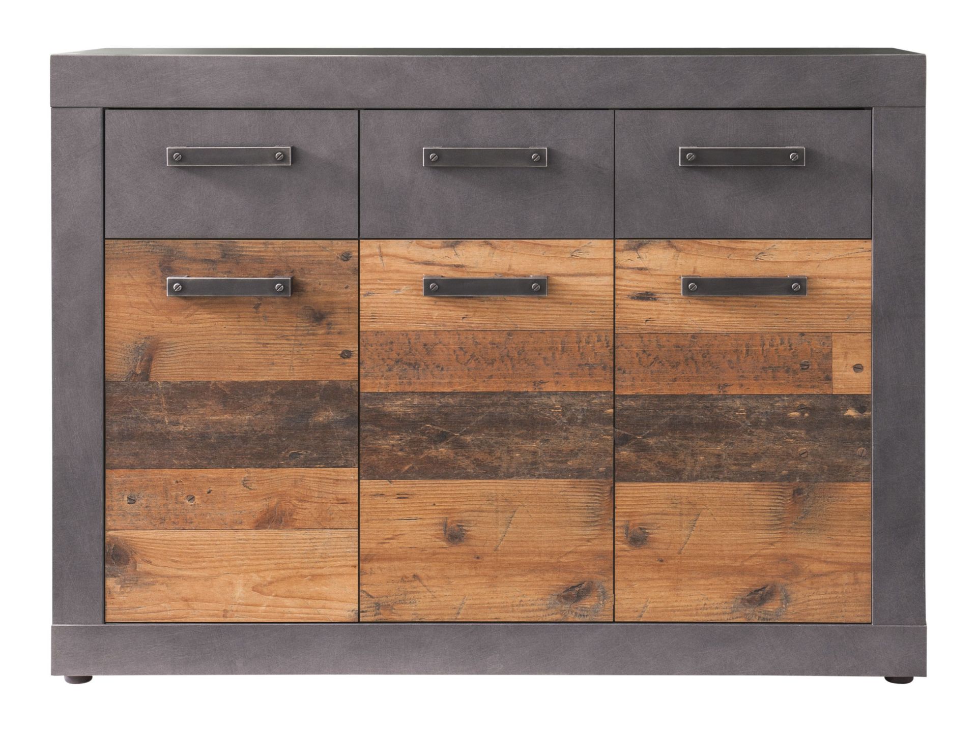 trendteam Indy Kommode Graphit Old Wood Matera