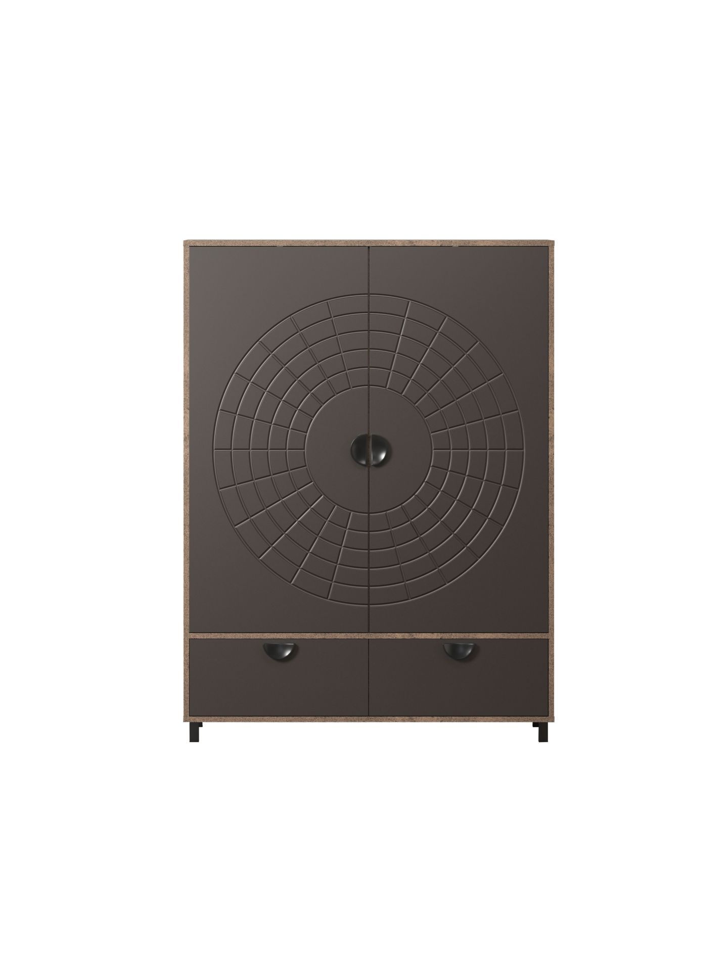 trendteam Fusion Highboard Rostoptik perlbronze