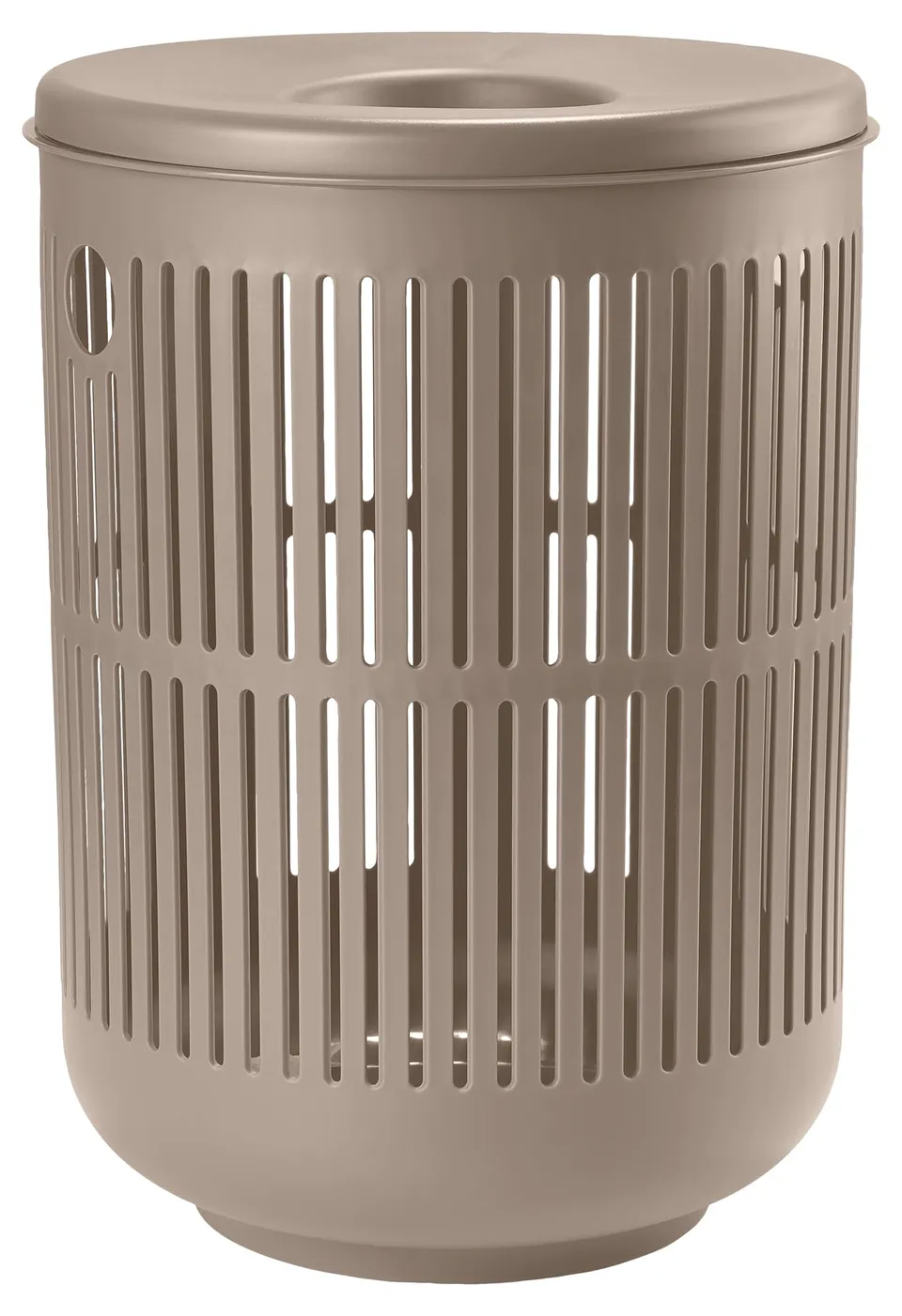 Zone Denmark UME Wäschekorb 60 L Taupe mit Deckel