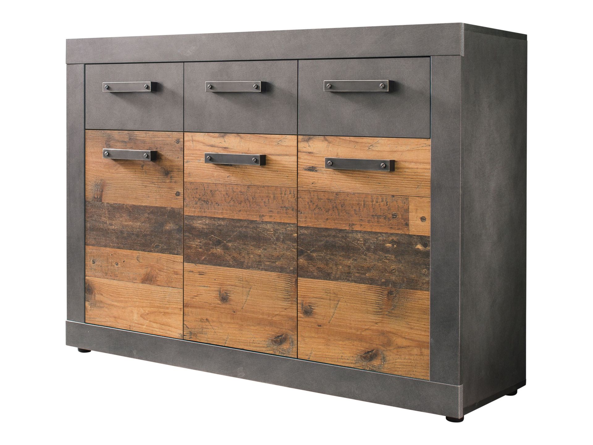 trendteam Indy Kommode Graphit Old Wood Matera