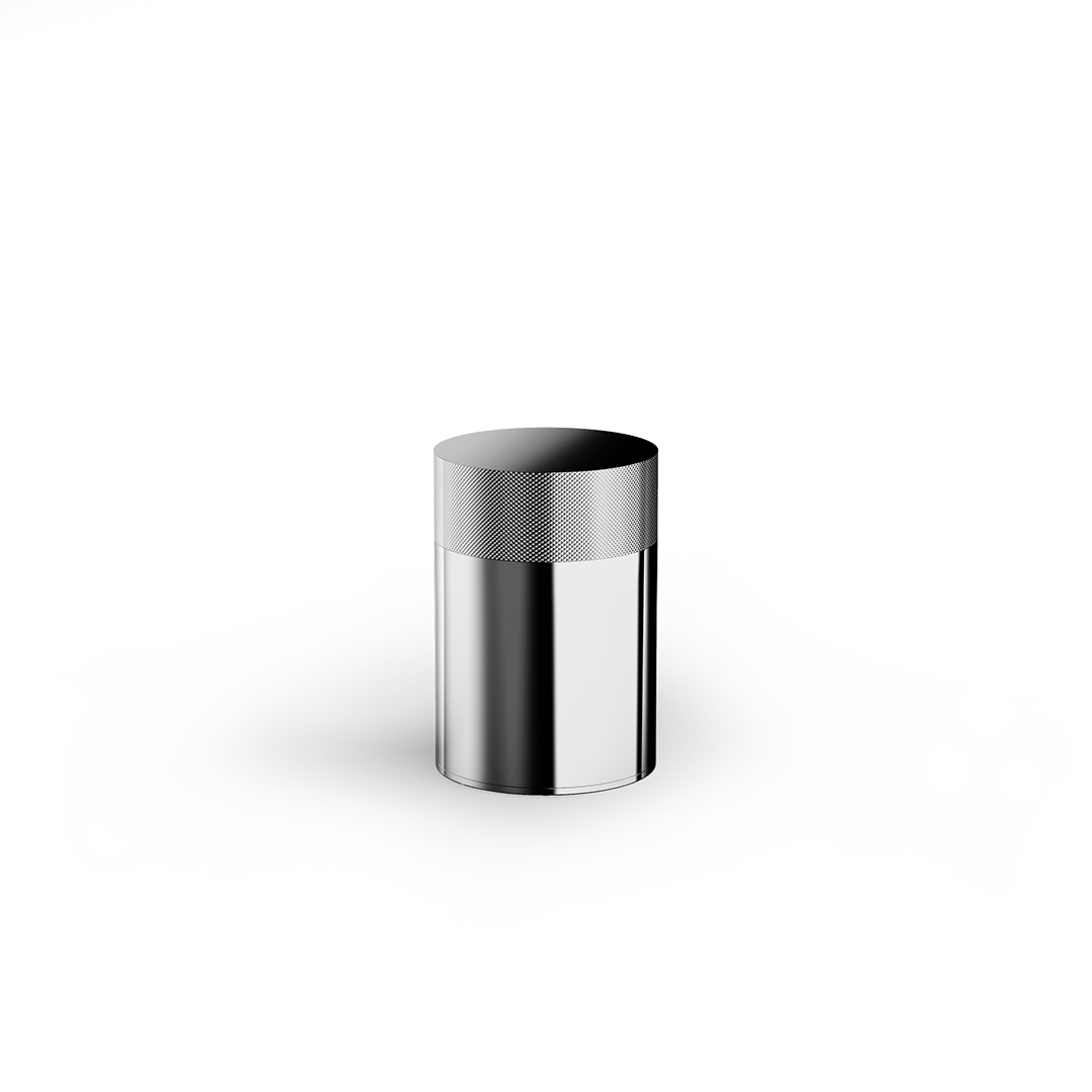 Decor Walther Club BMD4 Kosmetikbehälter Chrom 150ml mit Deckel