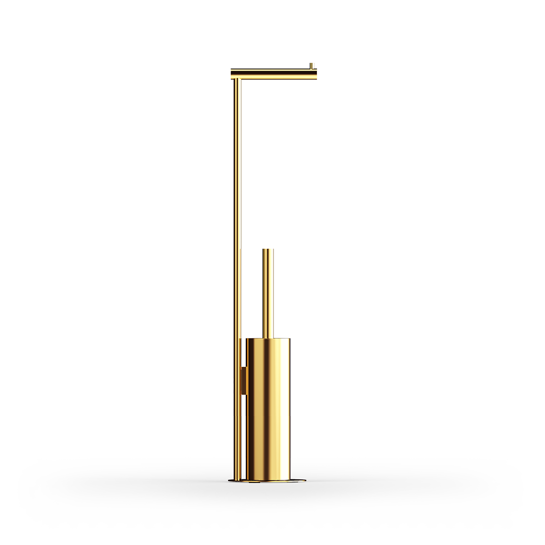 Decor Walther Bar SBK WC Bürste Stand Chrom Messing