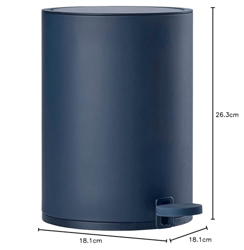 Zone Denmark Karma Pedaleimer 3 Liter Royal Blue 26,3 cm