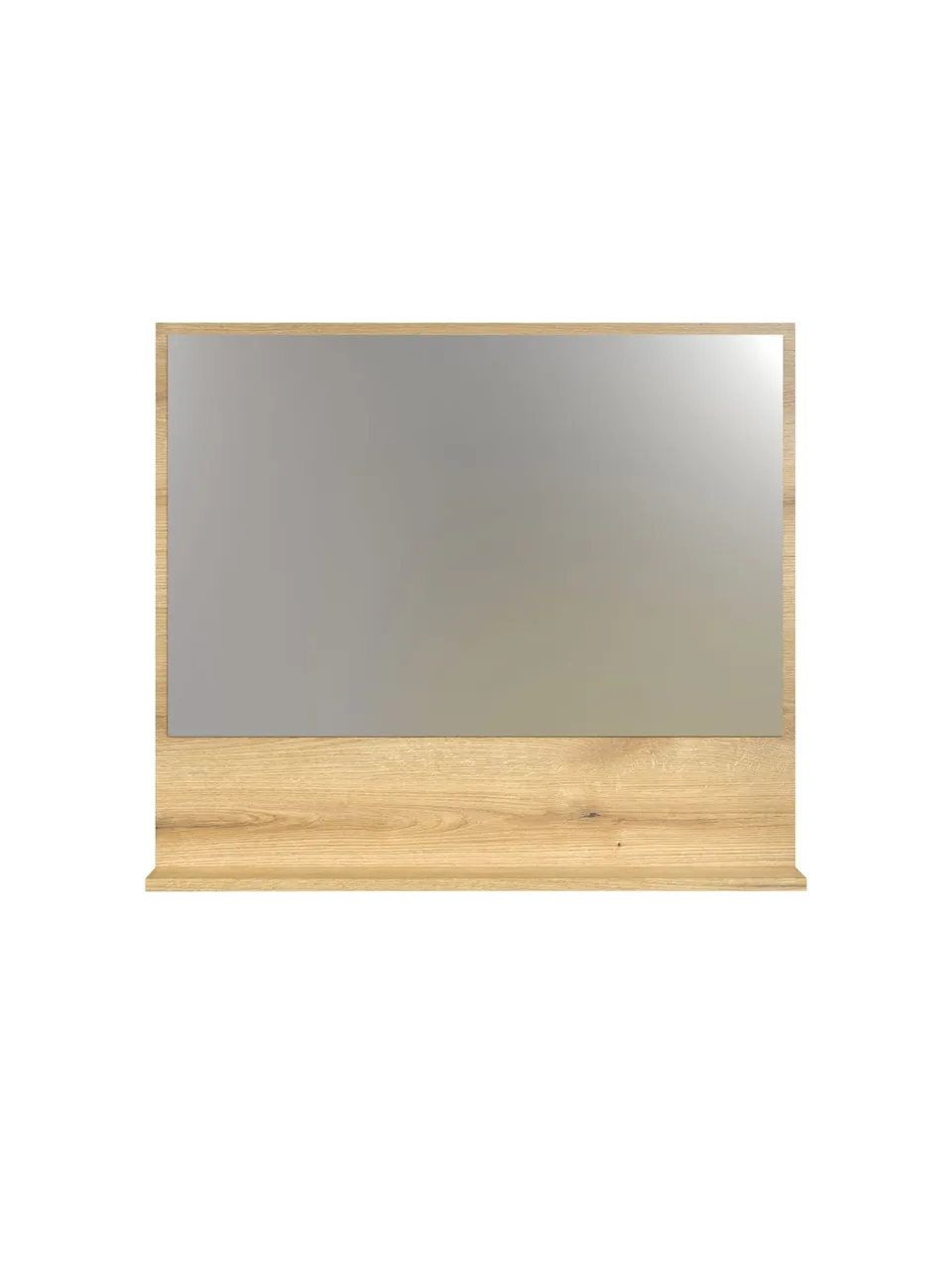 trendteam PureBliss Wandspiegel Eiche mit Ablage