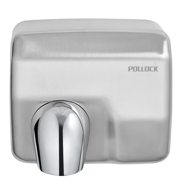 Pollock Händetrockner Edelstahl Wand 1600 W Sensor