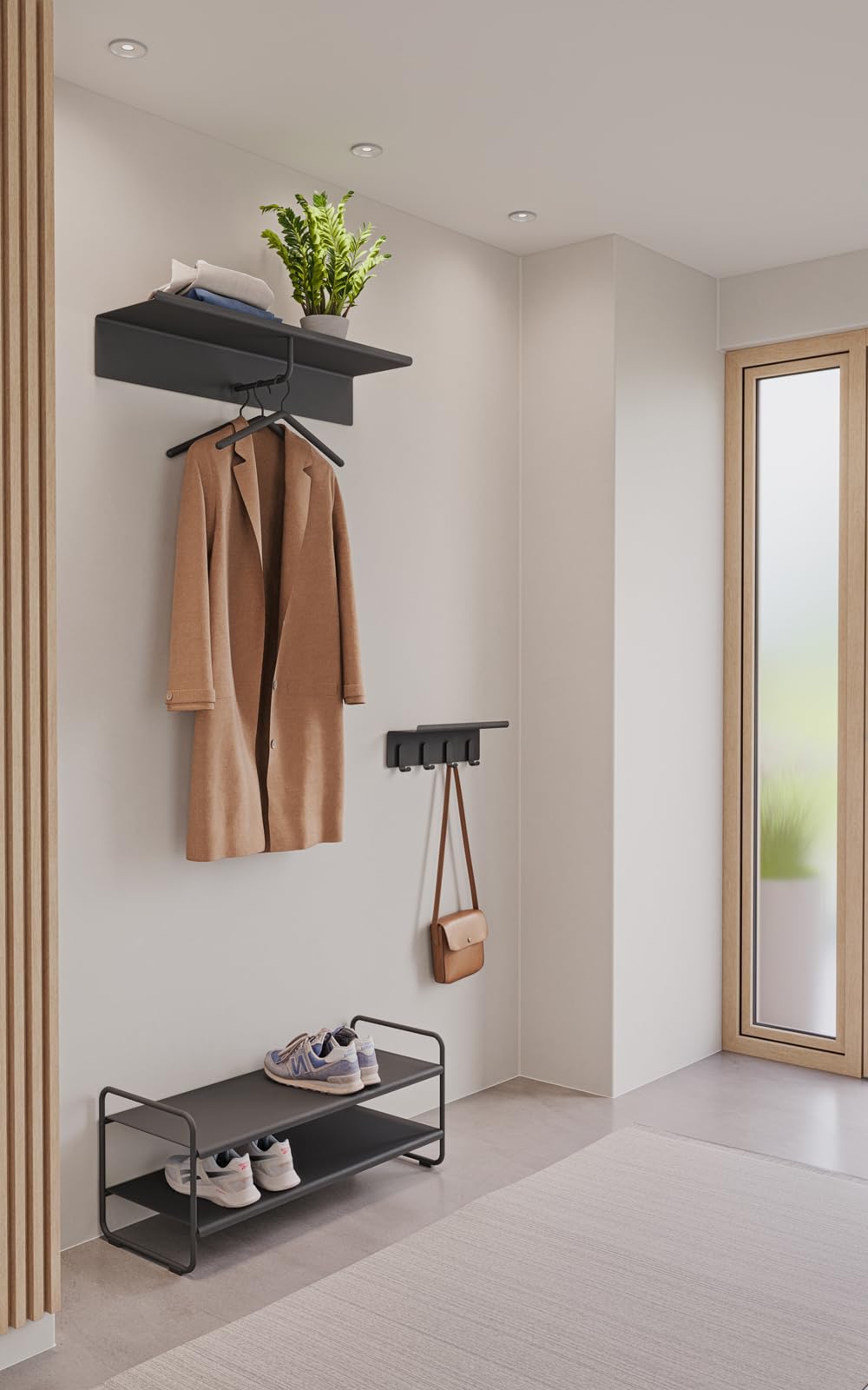 Zone Denmark A-Shoe Rack Schuhregal Schwarz 80 cm