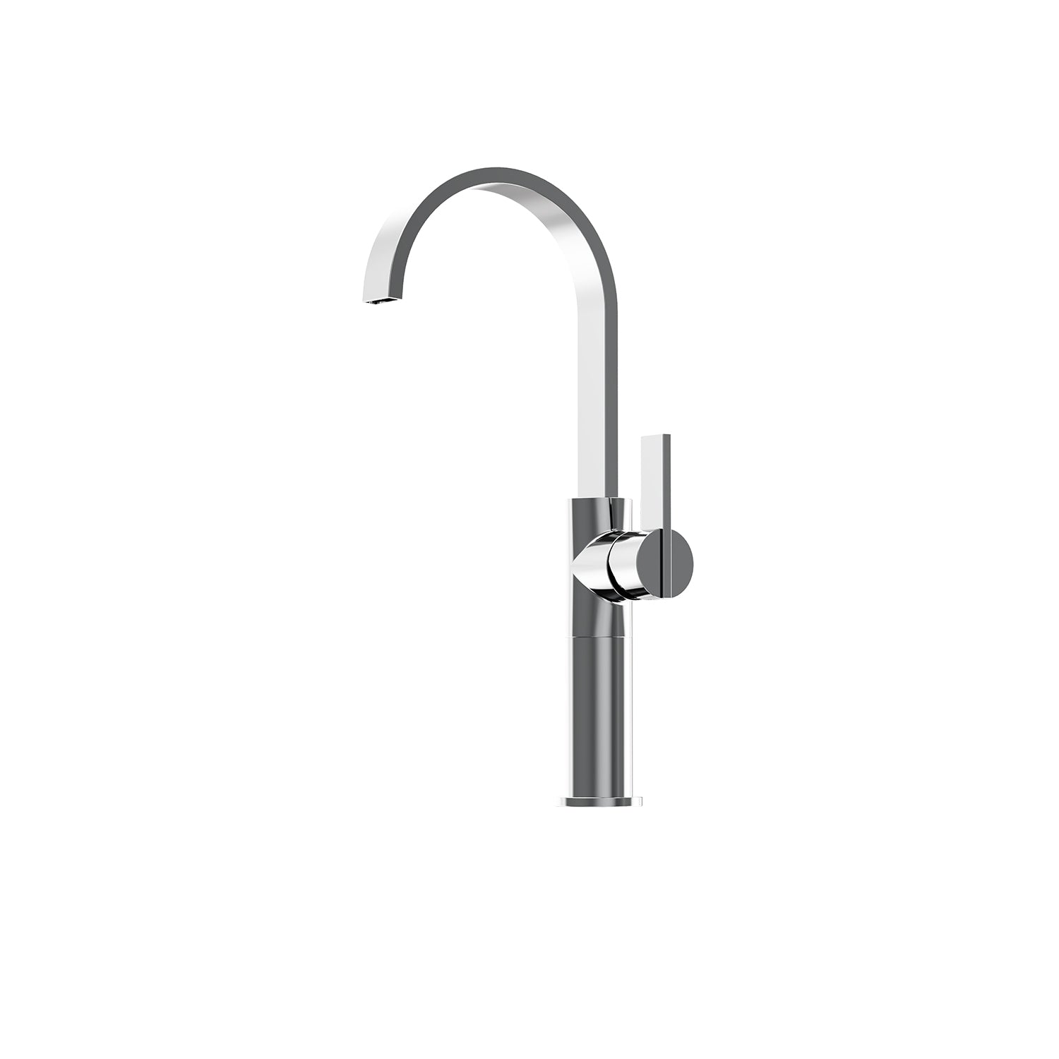Treos Serie 195 Waschtischarmatur Chrom erhöht 309mm