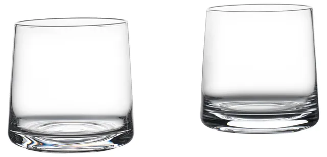 Zone Denmark Rocks Wideball Glas 34 cl 2er Set Kristall