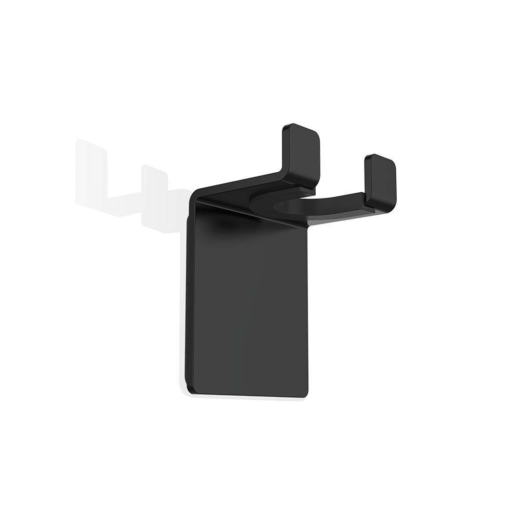 Decor Walther Classic WH 4 Wandhaken Chrom Doppel selbstklebend