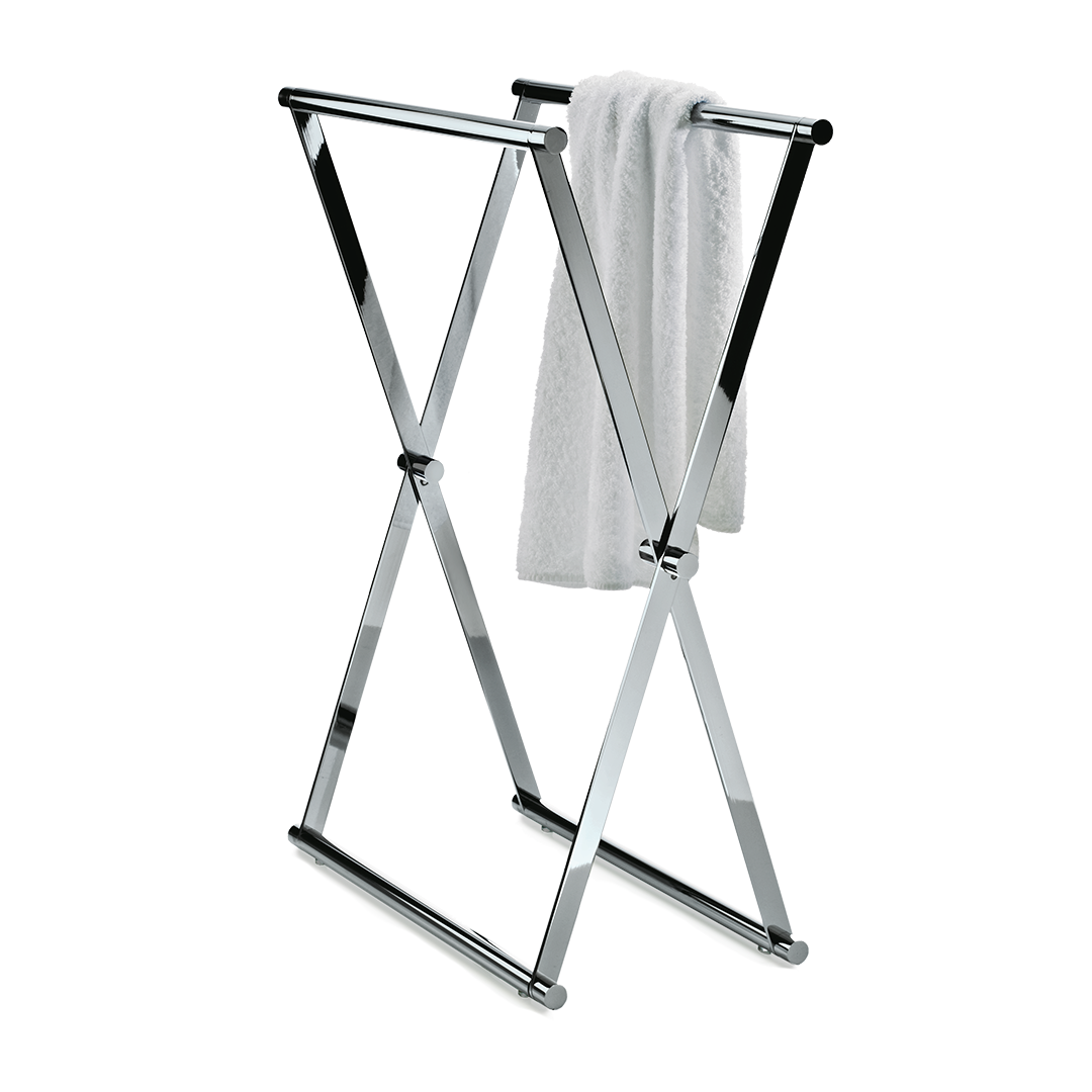 Decor Walther Classic Cross Handtuchständer Chrom 60 cm klappbar