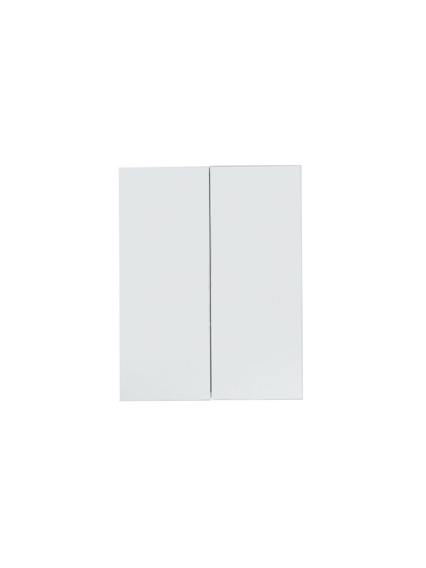 trendteam Line Spiegelschrank Weiß Spiegelglas Bad