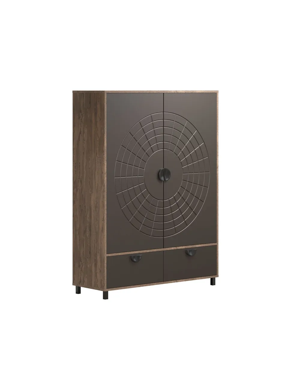 trendteam Fusion Highboard Rostoptik perlbronze