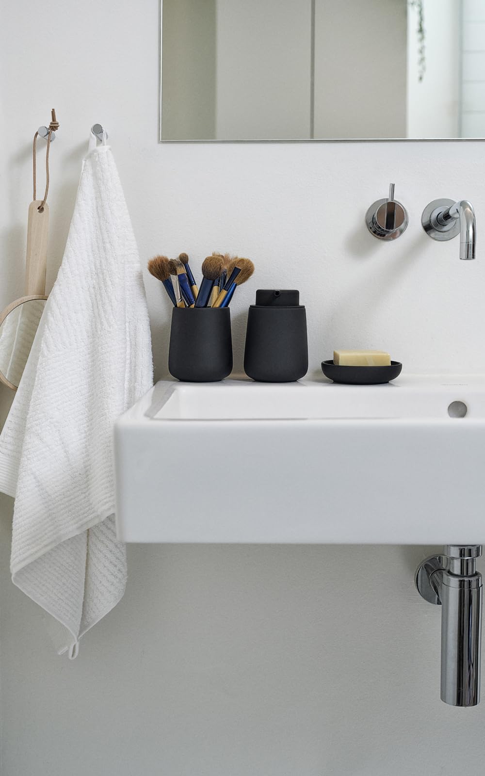 Zone Denmark Classic Badetuch 70x140 cm Weiß Bio-Baumwolle