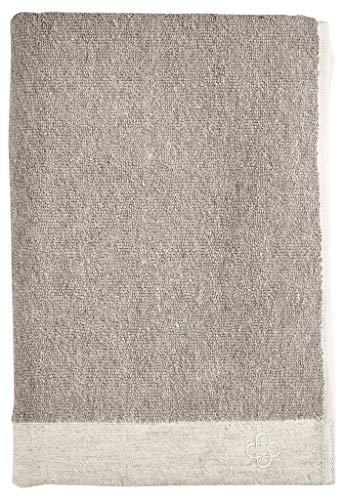 Zone Denmark Inu Badetuch 70x140 cm Natur Baumwolle Leinen