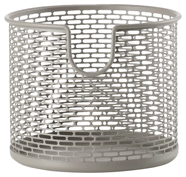 Zone Denmark Bath Korb klein Metall 12 cm taupe