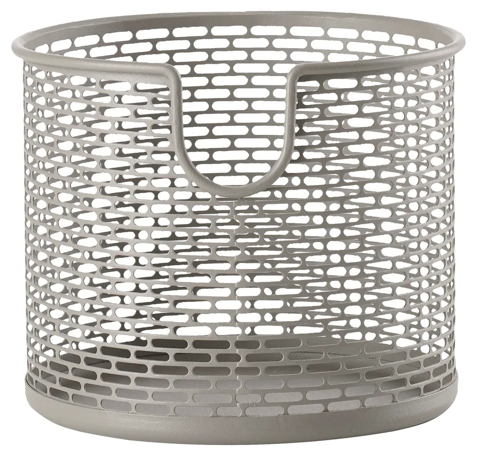 Zone Denmark Bath Korb klein Metall 12 cm taupe