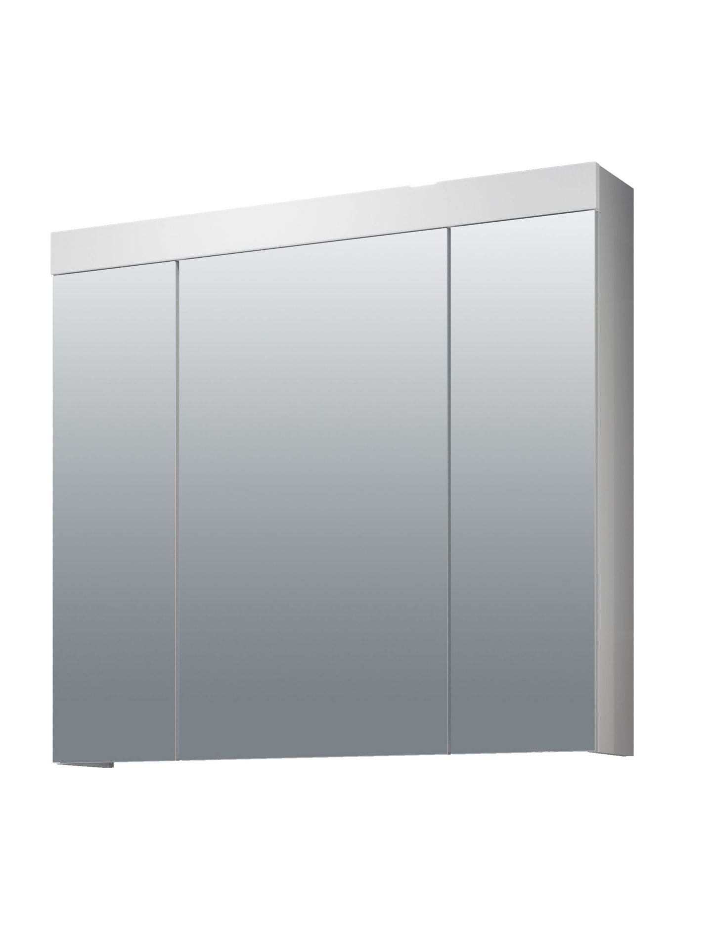 trendteam Devon Spiegelschrank Weiß HG TZ