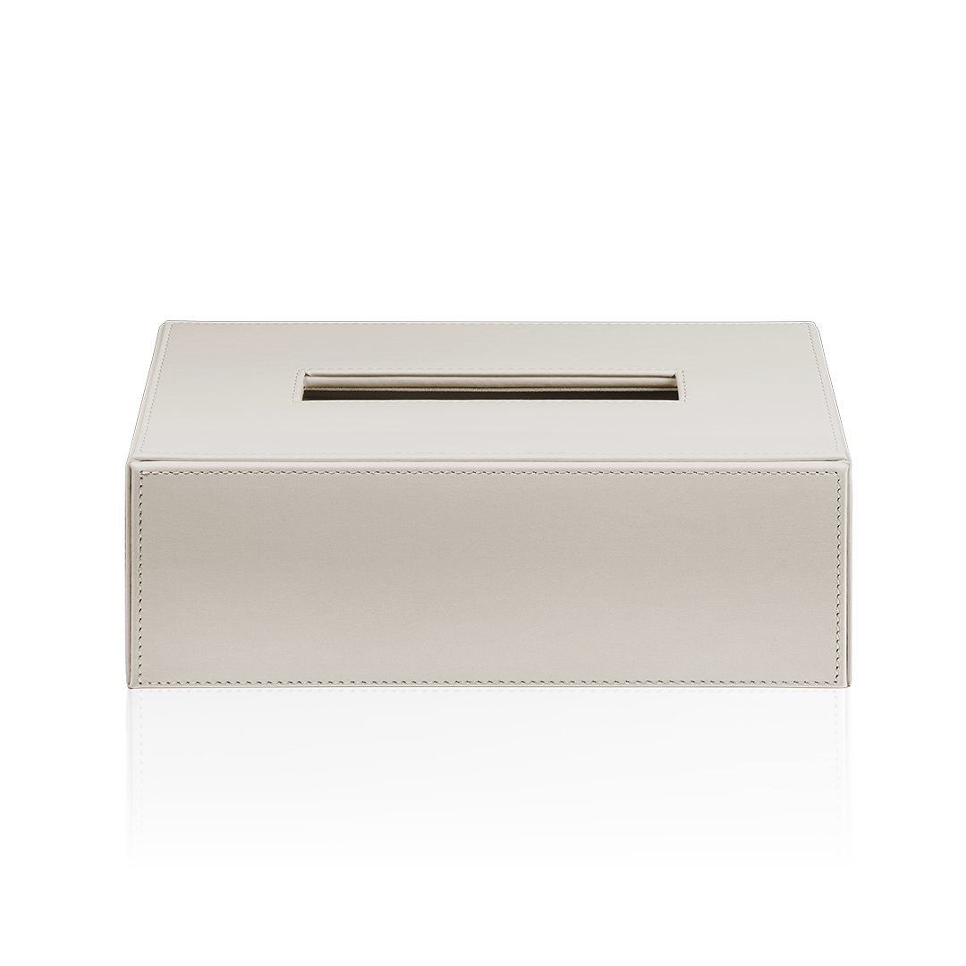 Decor Walther Brownie KB 40 Papiertuchbox Weiß Lederimitat