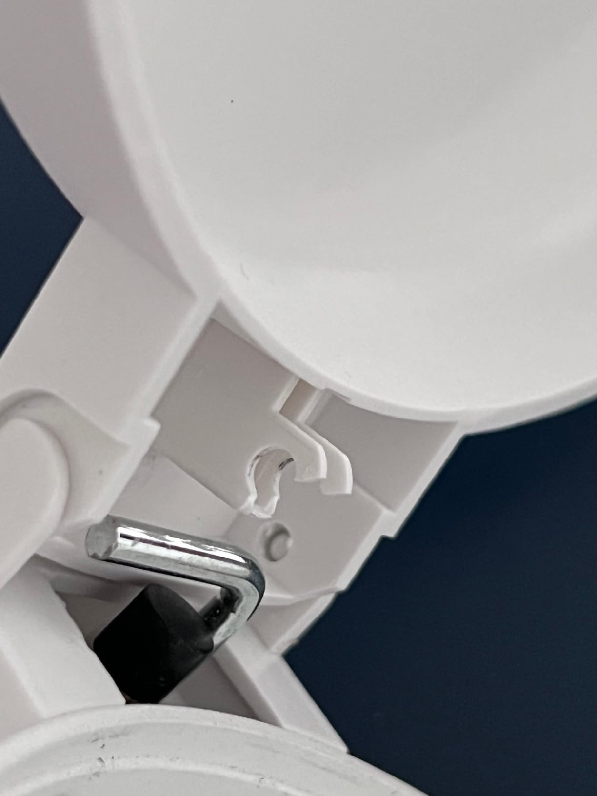 Zone Denmark Rim Mülleimer Weiß 3 L mit Deckel Treteimer