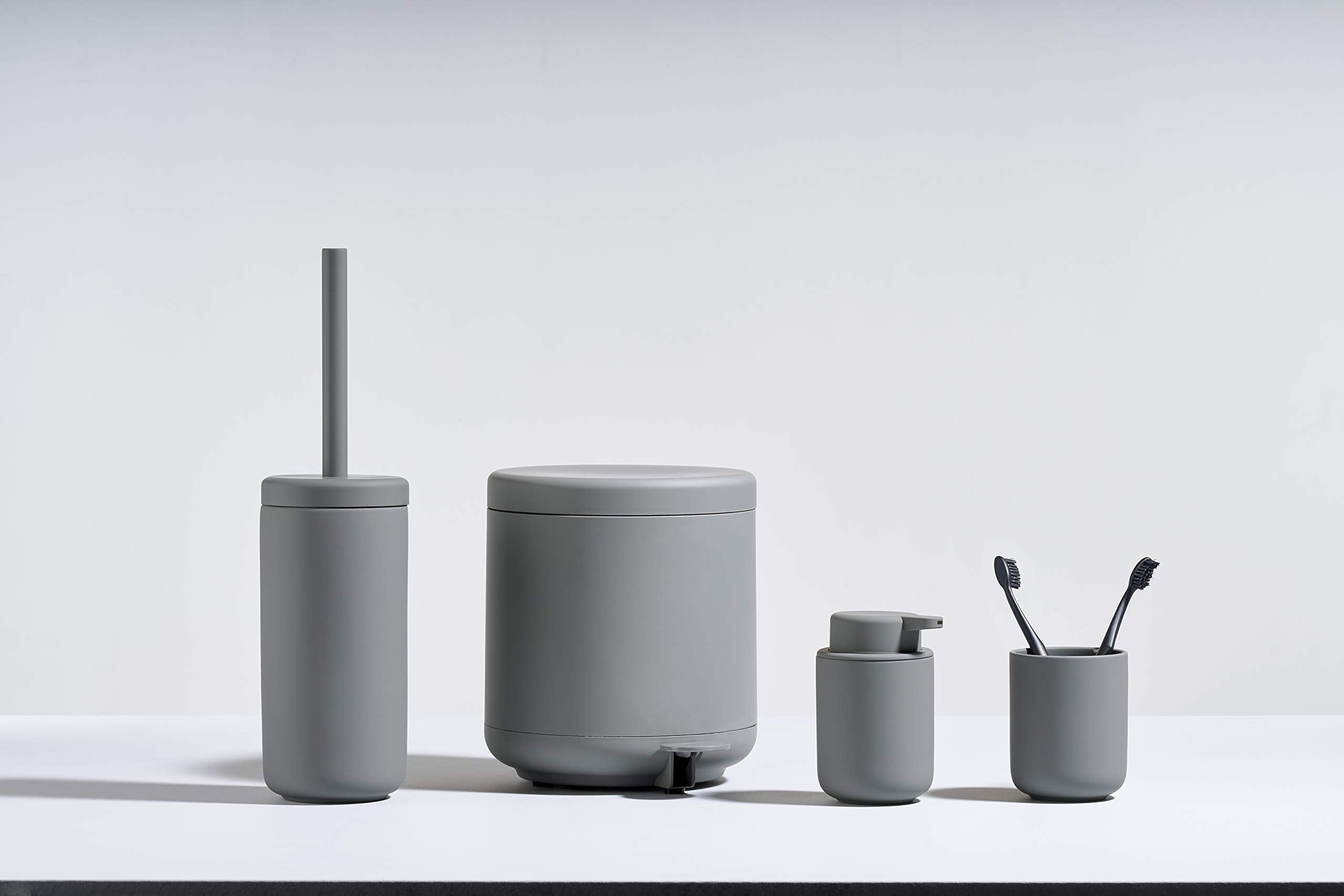 Zone Denmark Ume Toilettenbürste Grau Steinzeug 38,7 cm