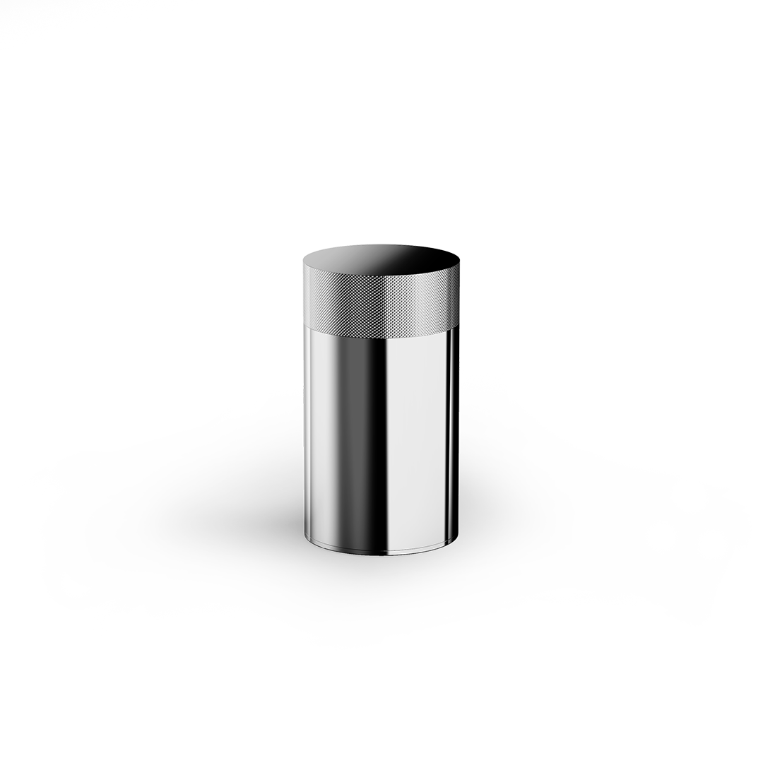 Decor Walther Club BMD4 Kosmetikbehälter Chrom 150ml mit Deckel