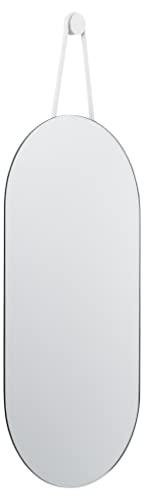 Zone Denmark A-Wall Wandspiegel White oval 60x30 cm