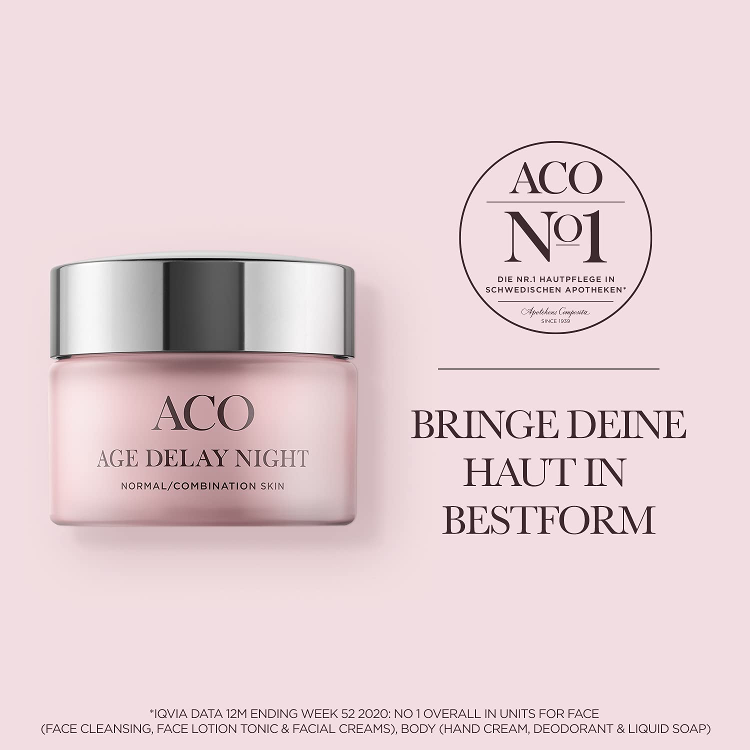 ACO Age Delay Night Cream Nachtcreme 50 ml normale Haut